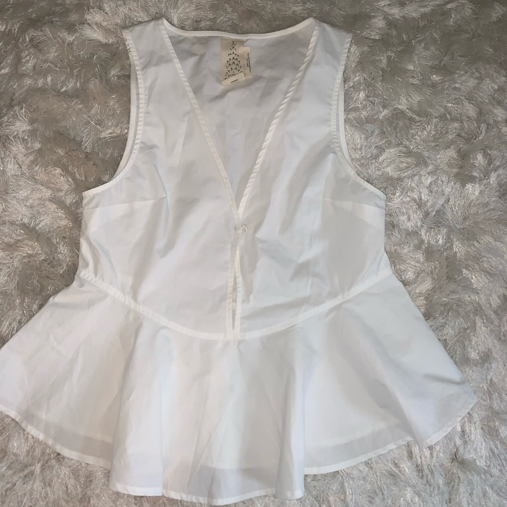 Free People Peplum Blouse